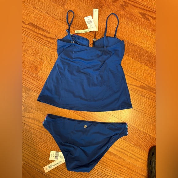 Nanette Lepore Blue and Purple Swim Set - Picture 10 of 11